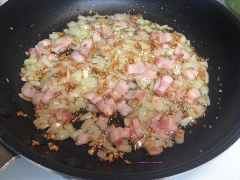 Cook the Onions & Bacon Bits